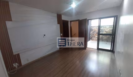 Apartamento com 3 dormitórios para alugar, 80 m² por R$ 2.902,88/mês - Vila Alpina - Santo André/SP