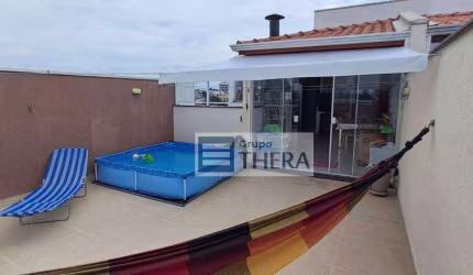Cobertura com 2 dormitórios à venda, 110 m² por R$ 720.000,00 - Campestre - Santo André/SP