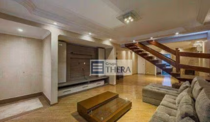 Sobrado com 3 dormitórios para alugar, 254 m² por R$ 8.178,19/mês - Paraíso - Santo André/SP