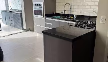 Cobertura com 3 dormitórios para alugar, 103 m² por R$ 4.375,00/mês - Vila Curuçá - Santo André/SP