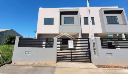 Sobrado com 3 dormitórios à venda, 90 m² por R$ 450.000,00 - Santa Clara - Itapoá/SC