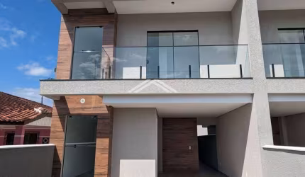 Sobrado com 3 dormitórios à venda, 123 m² por R$ 620.000,00 - Cambijú - Itapoá/SC