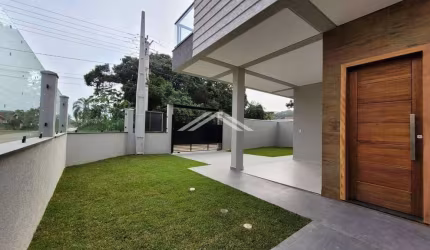 Sobrado com 3 dormitórios para locação mensal, 120 m² - Jardim da Barra - Itapoá/SC