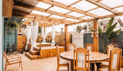 Casa com Jacuzzi e cinema para até 6 pessoas