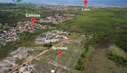 Terreno à venda na Rua Camaçari, Canoas, Entre Rios por R$ 400.000