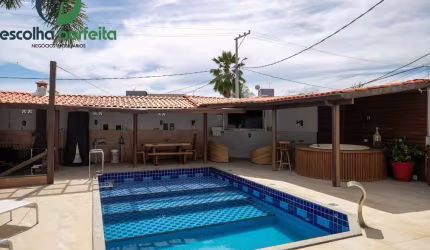 Casa Duplex 4 Quartos 2 Suítes Piscina Hidro 3 Vagas