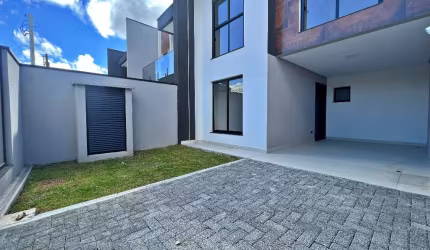 Sobrado em construcao no bairro Cruzeiro em Sao Jose dos pinhais