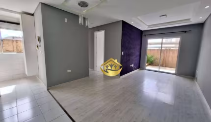 Apartamento Garden com 3 dormitórios para alugar, 58 m² por R$ 2.449,00/mês - Santa Cândida - Curitiba/PR