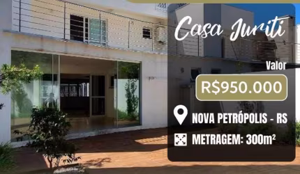 Casa para venda  no Bairro Juriti em Nova Petrópolis