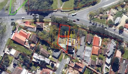 Terreno com 783m² no Bigorrilho em Curitiba