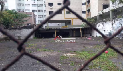 Terreno à venda, 651 m² por R$ 8.470.000,00 - Embaré - Santos/SP