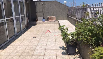 Cobertura à venda, 215 m² por R$ 798.000,00 - Boqueirão - Santos/SP