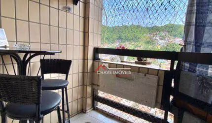 Apartamento com 2 dormitórios à venda, 117 m² por R$ 449.000,00 - Marapé - Santos/SP