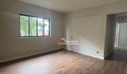 Apartamento com 3 dormitórios para alugar, 115 m² por R$ 3.810,97/mês - Ponta da Praia - Santos/SP