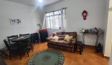 Apartamento com 1 dormitório à venda, 67 m² por R$ 300.000,00 - Itararé - Santos/SP
