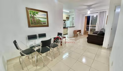 Apartamento com 2 dormitórios para alugar, 64 m² por R$ 3.600,02/mês - Marapé - Santos/SP