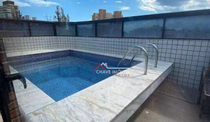 Cobertura à venda, 224 m² por R$ 1.990.000,00 - Ponta da Praia - Santos/SP