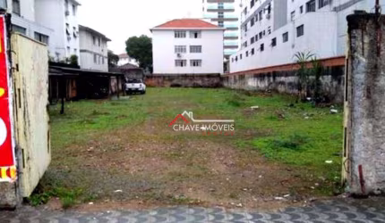 Terreno à venda, 1470 m² por R$ 8.500.000,00 - Aparecida - Santos/SP