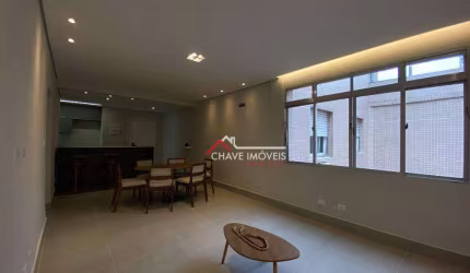 Apartamento com 3 dormitórios à venda, 120 m² por R$ 735.000,00 - Gonzaga - Santos/SP