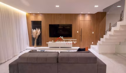 Casa nova com piscina, com 3 suítes, à venda, 175 m² por R$ 2.660.000 - Aparecida - Santos/SP