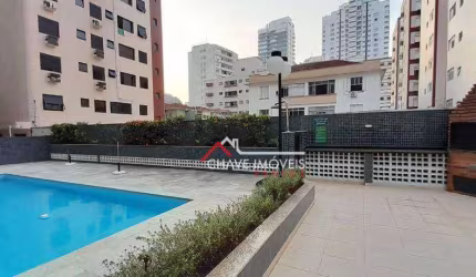 Apartamento com 2 dormitórios para alugar, 63 m² por R$ 4.546,08/mês - Pompéia - Santos/SP