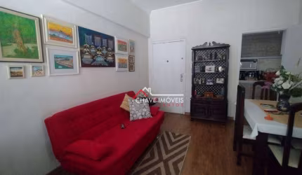 Apartamento com 2 dormitórios à venda, 89 m² por R$ 479.000,00 - Boqueirão - Santos/SP