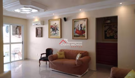 Apartamento, 100 m² - venda por R$ 1.380.000,00 ou aluguel por R$ 8.608,00/mês - Embaré - Santos/SP