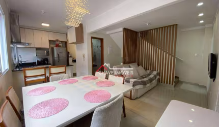 Village com 2 dormitórios à venda, 102 m² por R$ 640.000,00 - Estuário - Santos/SP