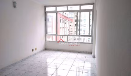 APARTAMENTO COM 50 M2, 1 DORMITÓRIO, A 50 M DA PRAIA, NA APARECIDA - SANTOS/SP