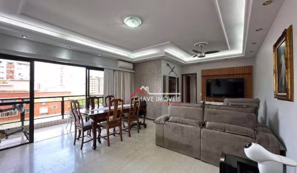 Apartamento à venda, 135 m² por R$ 910.000,00 - Campo Grande - Santos/SP