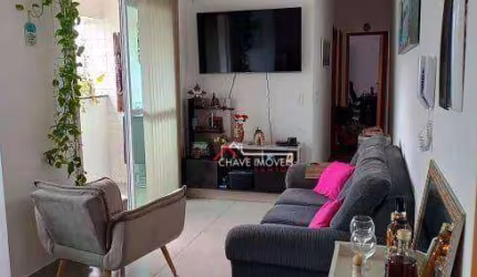 Apartamento com 2 dormitórios à venda, 68 m² por R$ 575.000,00 - Campo Grande - Santos/SP