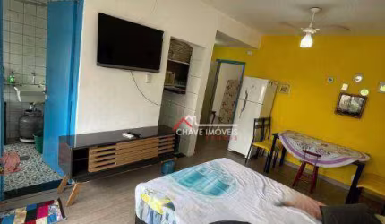Studio com 1 dormitório à venda, 40 m² por R$ 315.000,00 - Gonzaga - Santos/SP