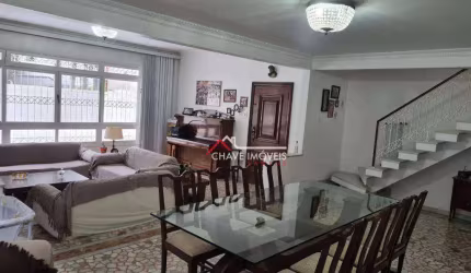 Sobrado com 4 dormitórios à venda, 282 m² por R$ 4.000.000,00 - Ponta da Praia - Santos/SP