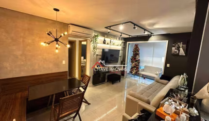 Apartamento com 2 dormitórios à venda, 86 m² por R$ 1.340.000,00 - Embaré - Santos/SP