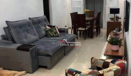 Apartamento com 2 dormitórios à venda, 74 m² por R$ 516.000,00 - Gonzaga - Santos/SP
