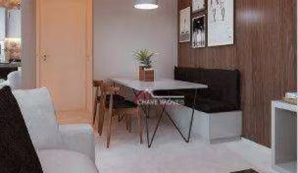 Apartamento à venda, 65 m² - Estuário - Santos/SP