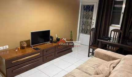 Apartamento com 1 dormitório à venda, 56 m² por R$ 260.000,00 - Macuco - Santos/SP