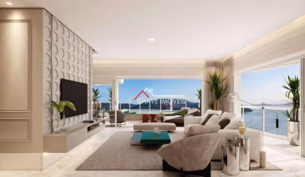 Cobertura com 4 dormitórios à venda, 301 m² por R$ 9.000.000,00 - Ponta da Praia - Santos/SP