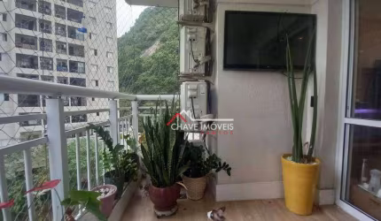 Apartamento com 3 dormitórios à venda, 84 m²  - Marapé - Santos/SP