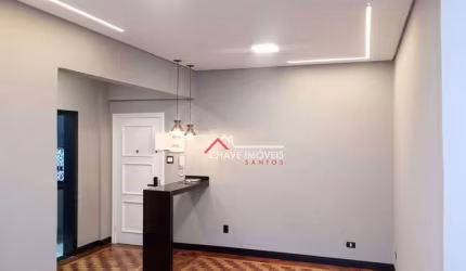 Apartamento à venda, 56 m² por R$ 490.000,00 - Boqueirão - Santos/SP