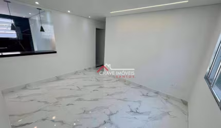 Apartamento à venda, 75 m² por R$ 420.000,00 - Estuário - Santos/SP