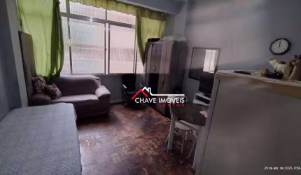 Kitnet à venda, 24 m² por R$ 240.000,00 - Pompéia - Santos/SP