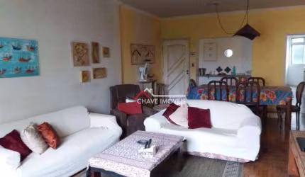 Apartamento com 3 dormitórios para alugar, 165 m² por R$ 4.200,02/mês - Marapé - Santos/SP