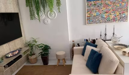 Apartamento com 1 dormitório à venda, 50 m² por R$ 405.000,00 - José Menino - Santos/SP