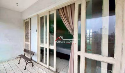 APARTAMENTO COM 102 M2, 3 DORMITÓRIOS, 2 BANHEIROS, 1 VAGA DE GARAGEM, NO BOQUEIRÃO - SANTOS/SP