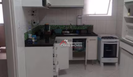 Apartamento para alugar, 105 m² por R$ 4.500,02/mês - Gonzaga - Santos/SP
