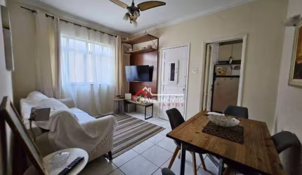 Apartamento com 2 dormitórios à venda, 90 m² por R$ 388.000,00 - Aparecida - Santos/SP