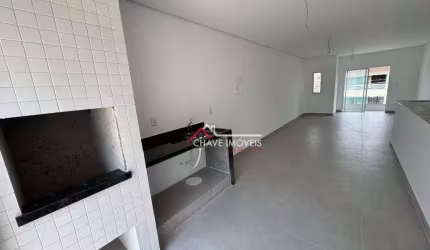 Casa nova com 3 dormitórios, 2 suítes à venda, 171 m² por R$ 1.900.000 - Aparecida - Santos/SP