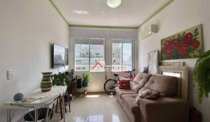 Apartamento com 2 dormitórios à venda, 64 m² por R$ 490.000,00 - Embaré - Santos/SP