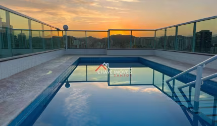 Apartamento com 2 dormitórios à venda, 61 m² por R$ 579.500,00 - Macuco - Santos/SP